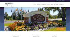 Desktop Screenshot of foxcrossingapartments.com