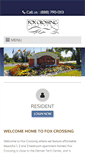 Mobile Screenshot of foxcrossingapartments.com
